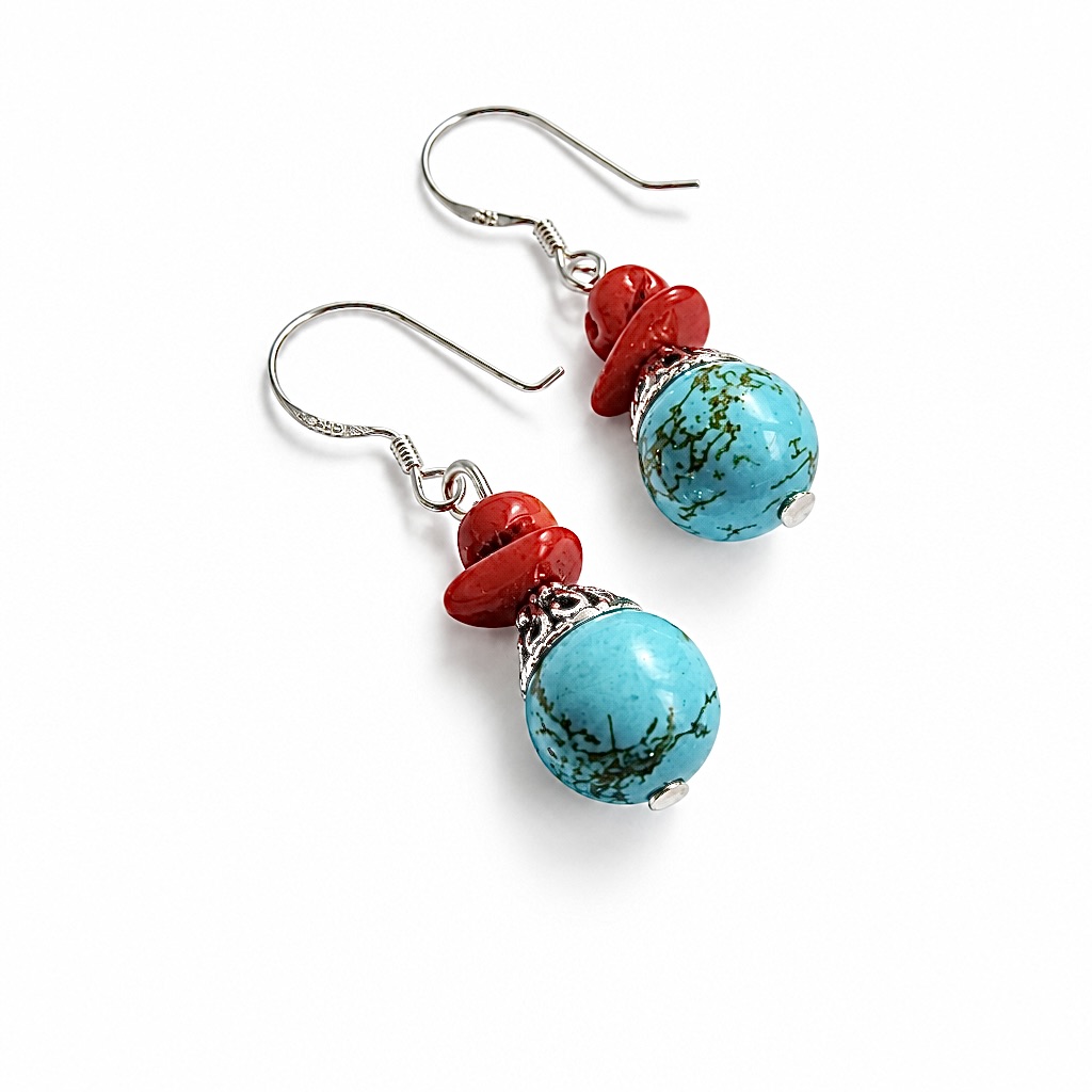Boucles d'oreilles Tibet