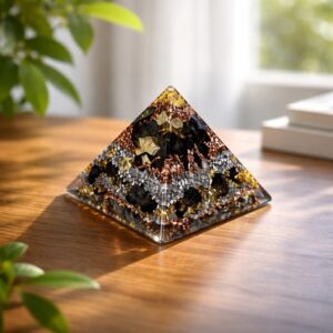 Orgonite pyramide shungite