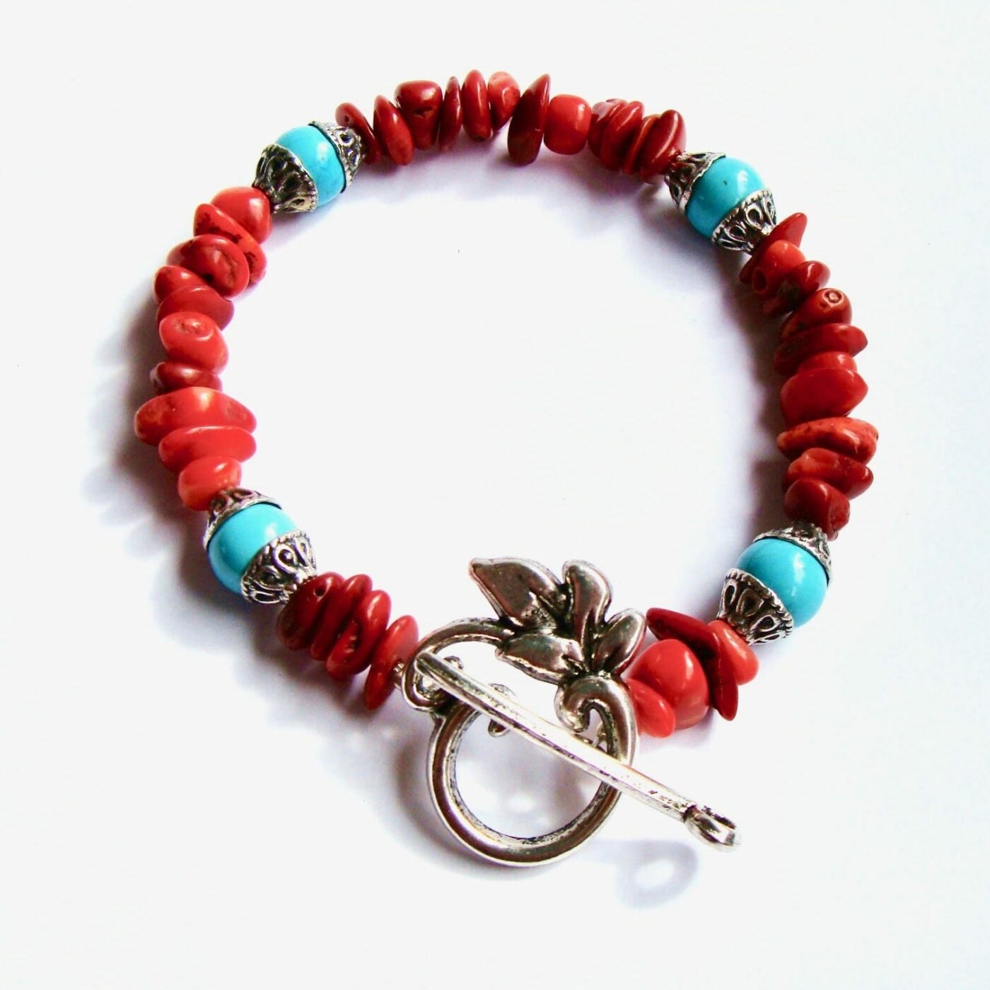 Bracelet feuille Tibet