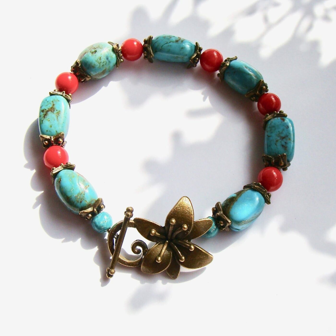 Bracelet fleur Tibet