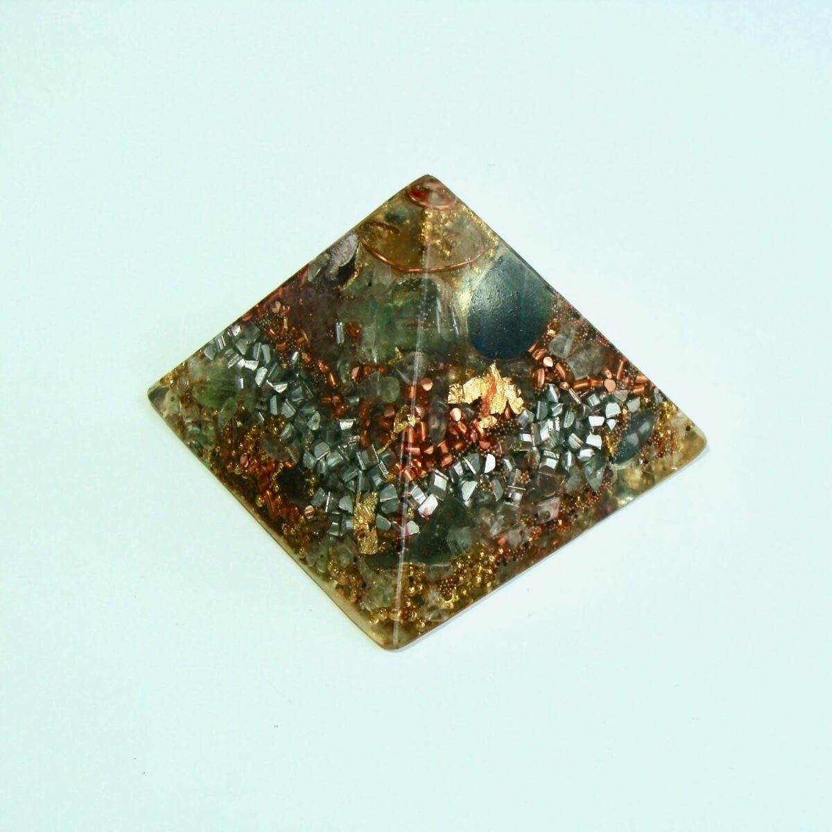 Orgonite pyramide fluorite