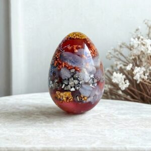 Oeuf orgonite Rosée