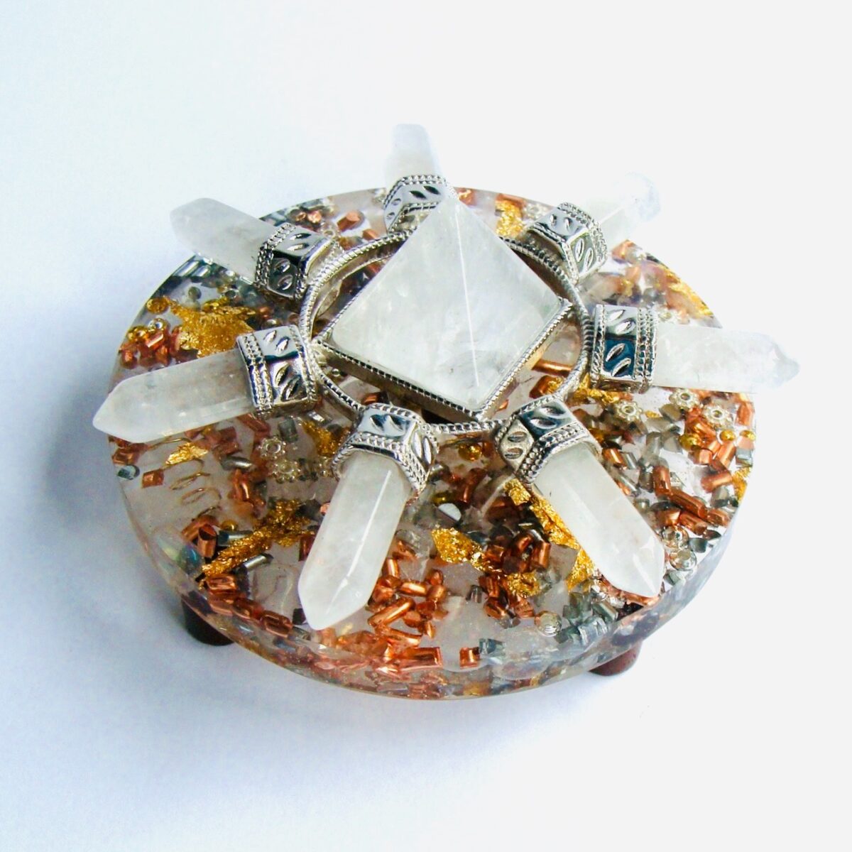 Activateur orgonite roue