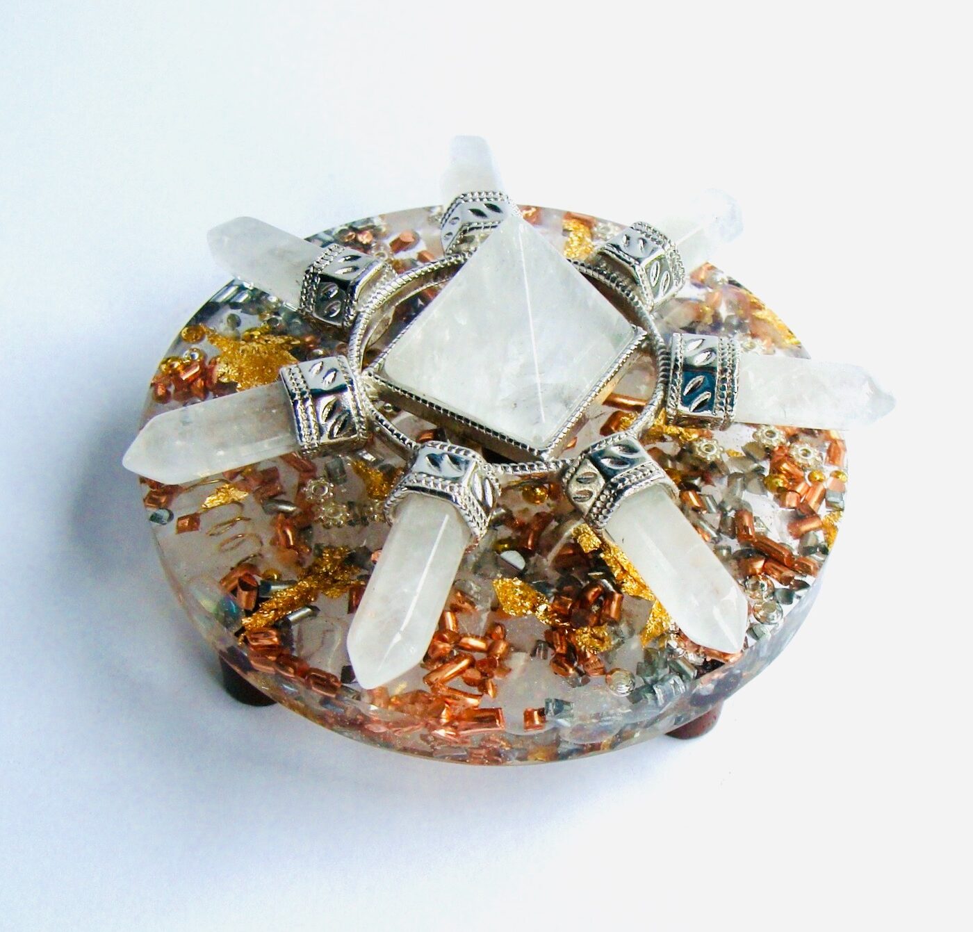 Activateur orgonite roue
