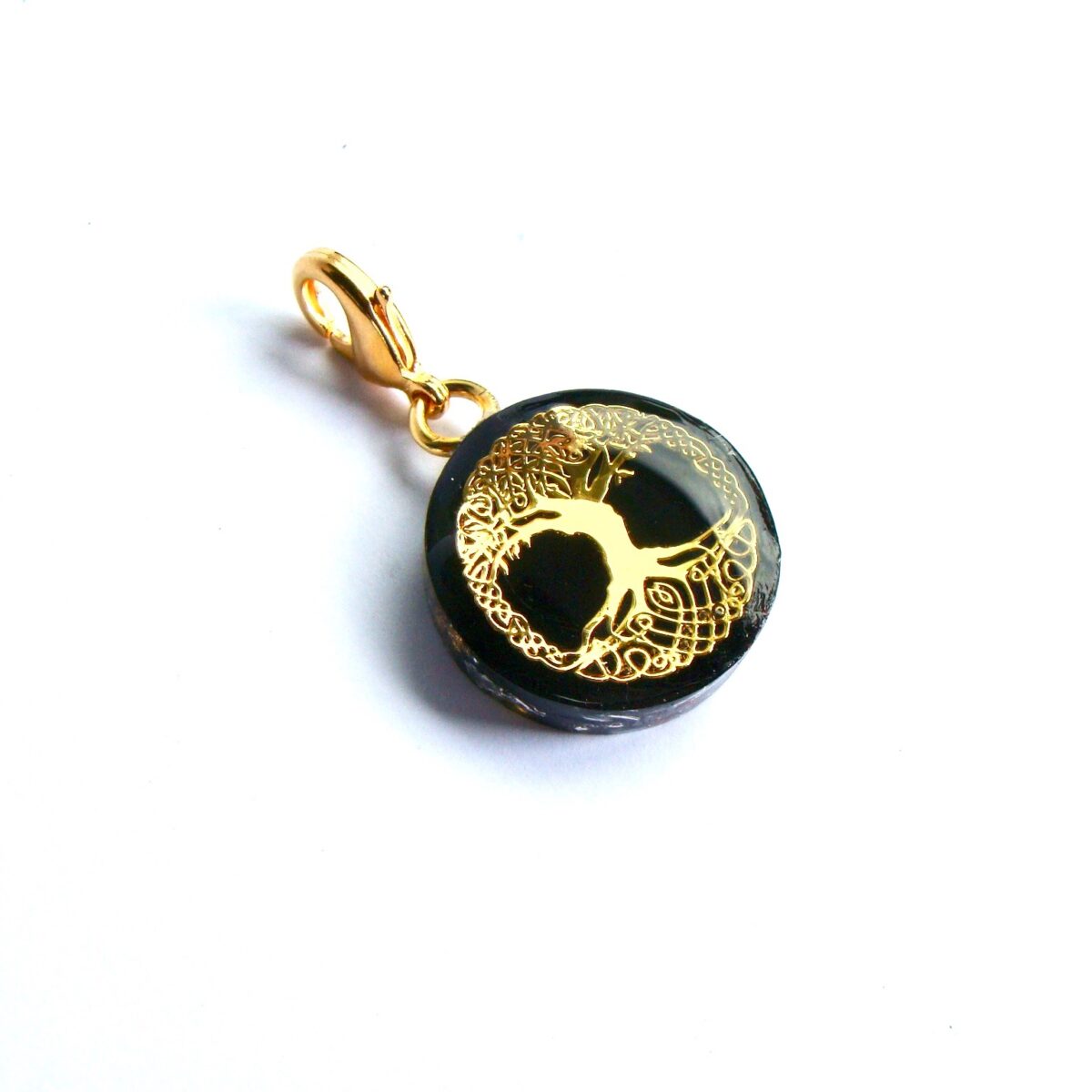 Médaille orgonite pour colliers d'animaux