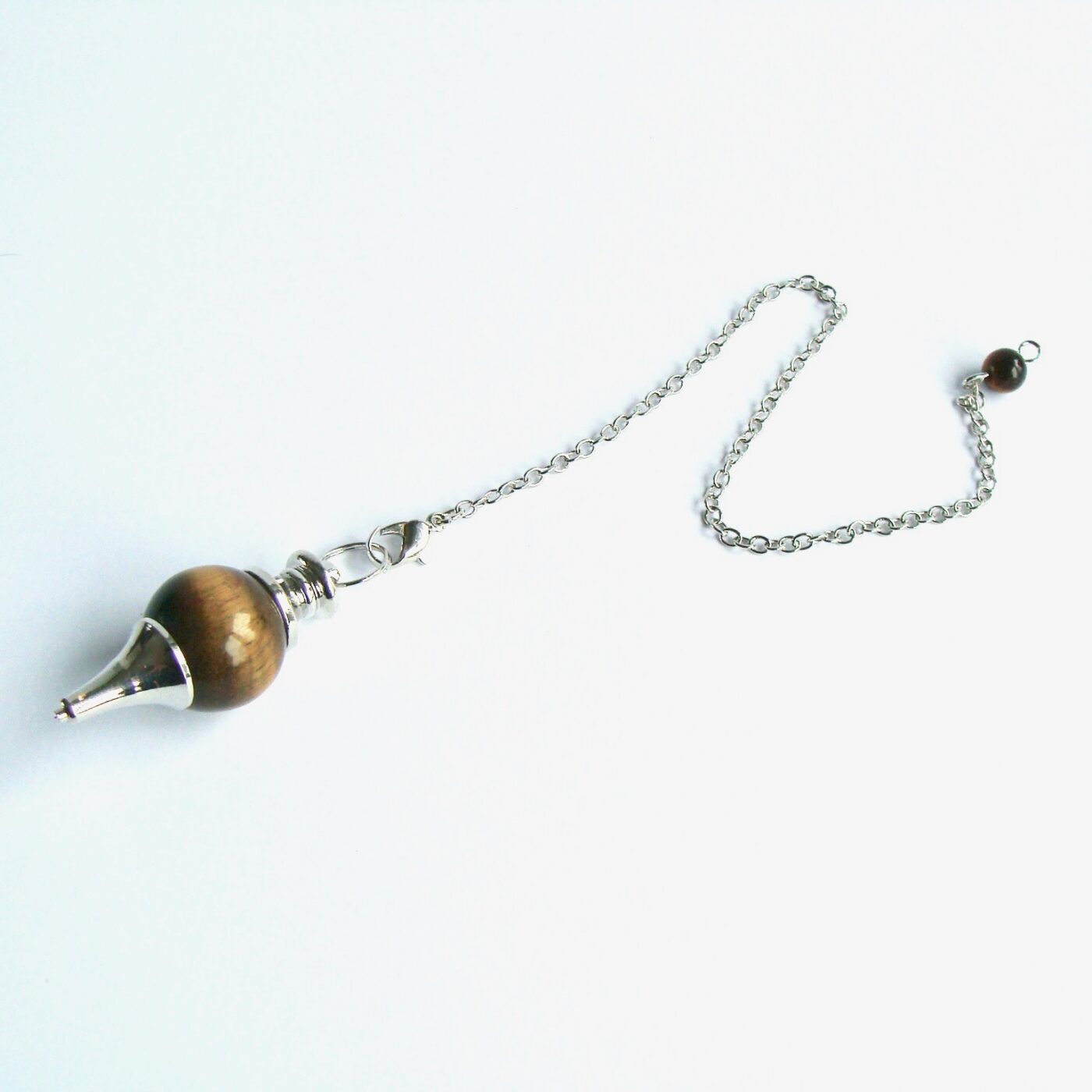 Pendule en oeil de tigre