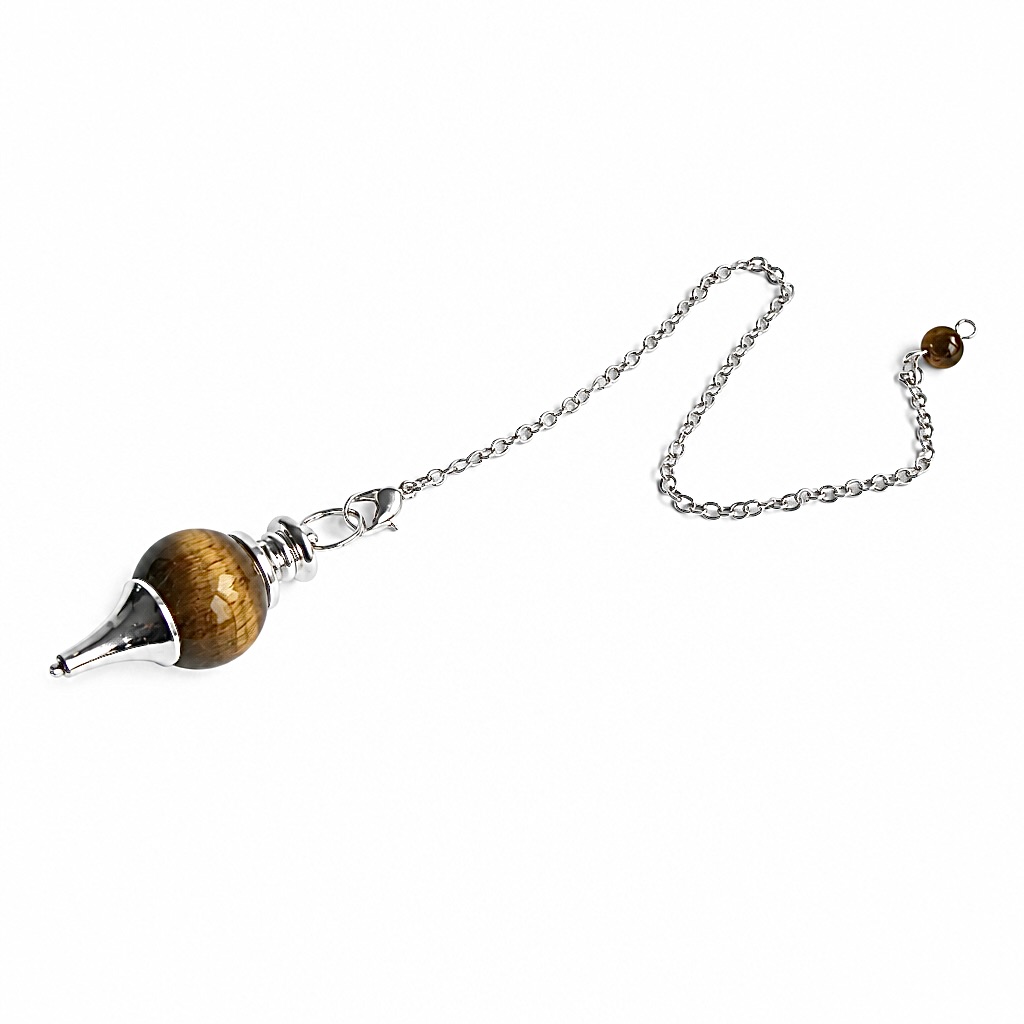 Pendule en oeil de tigre