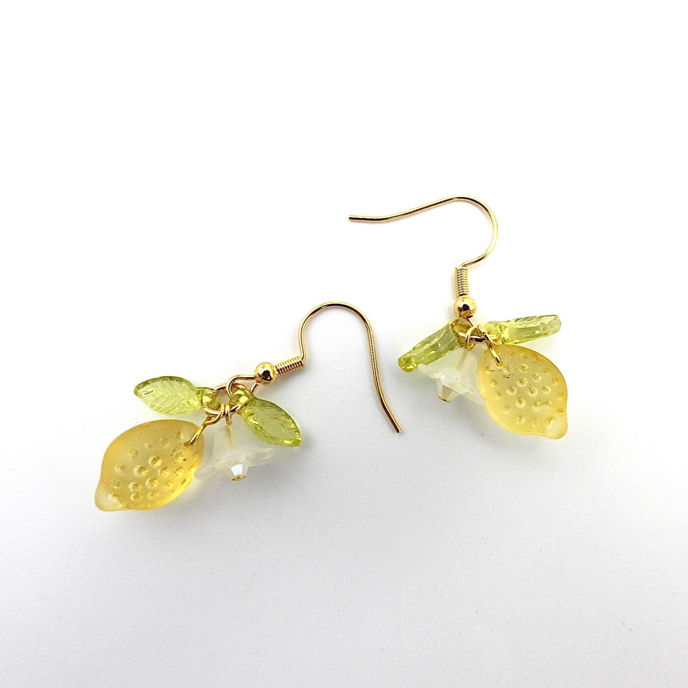 Boucles d'oreilles citrons