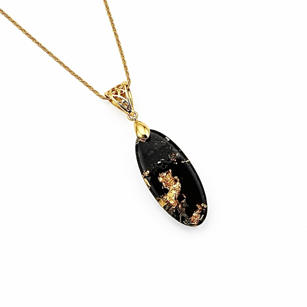 Pendentif orgonite shungite Jiaju