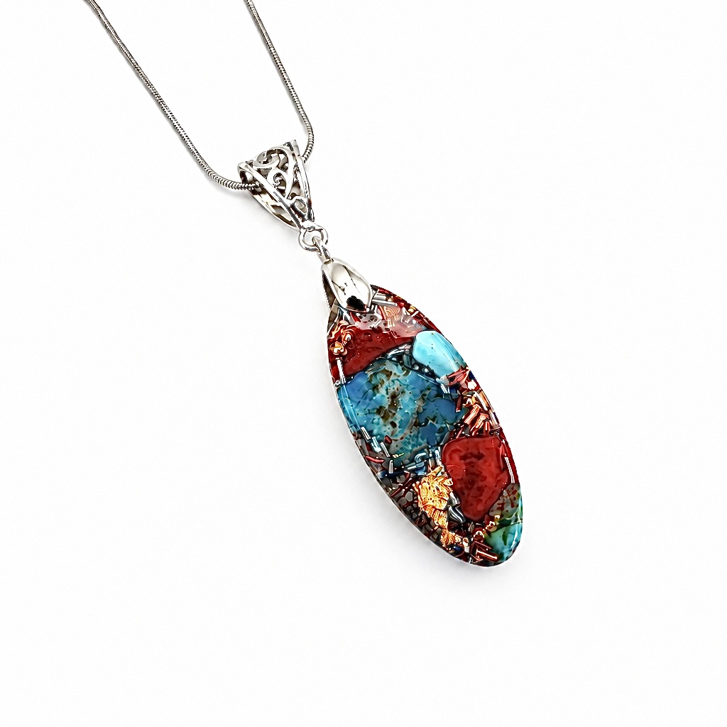 Pendentif orgonite Tibet Jiaju