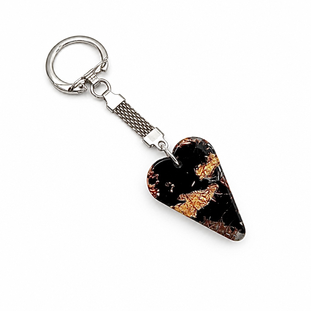 Porte clefs orgonite shungite Lhassa