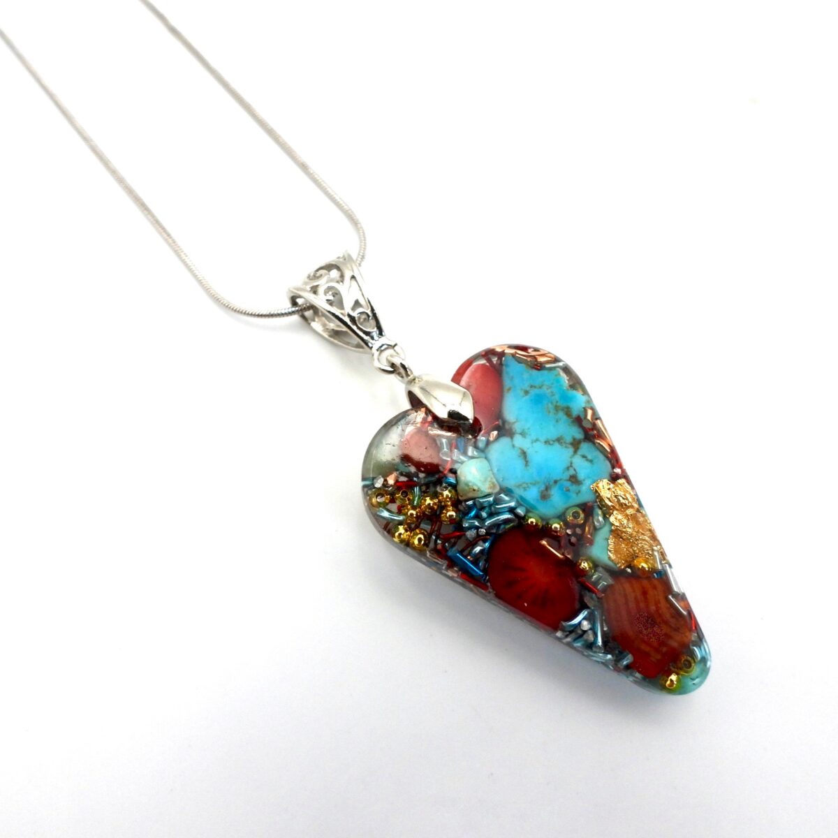 Pendentif orgonite Tibet Lhassa