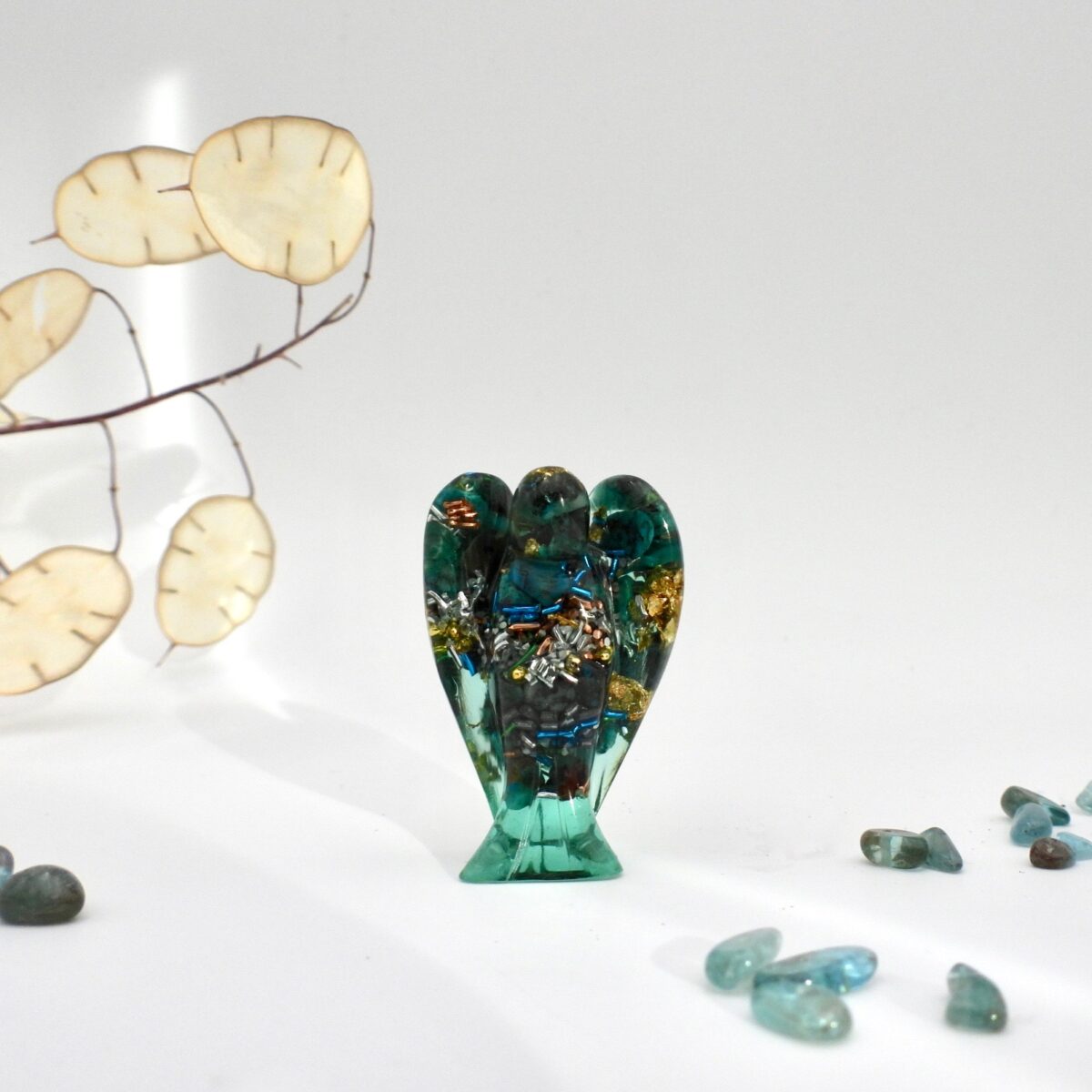 Ange orgonite chrysocolle