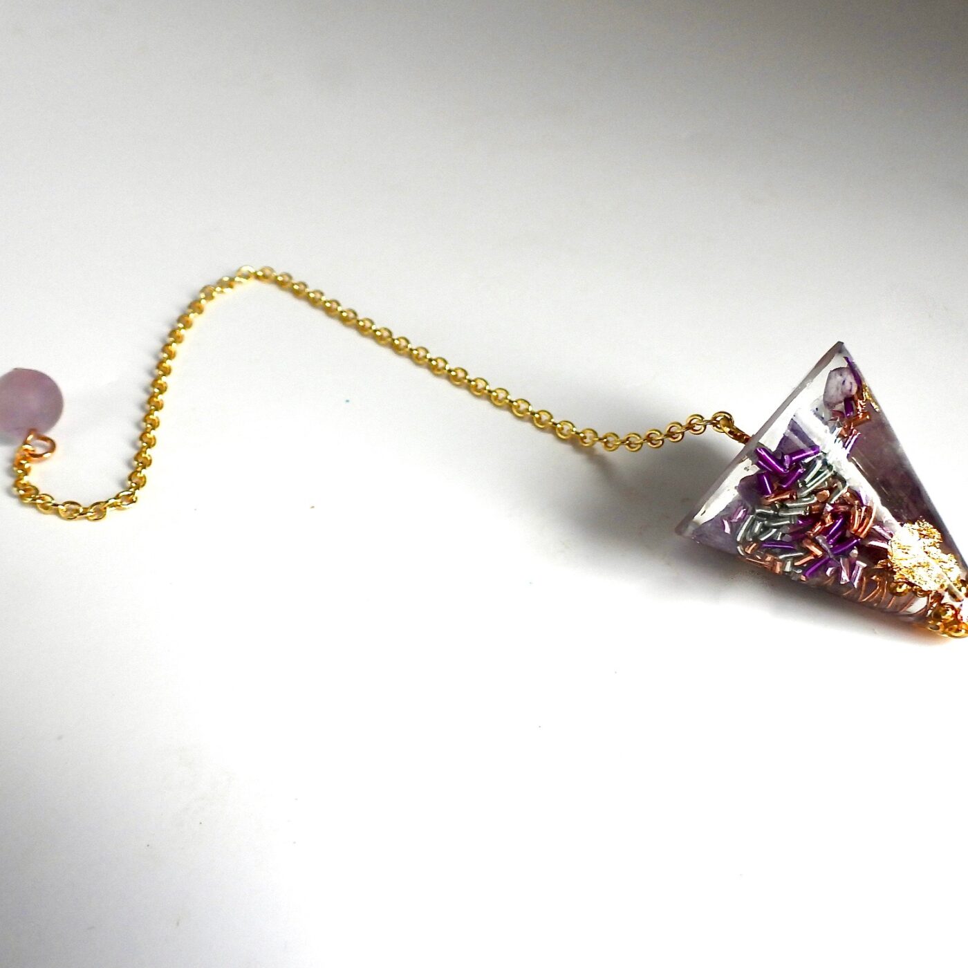 Pendule orgonite auralite 23
