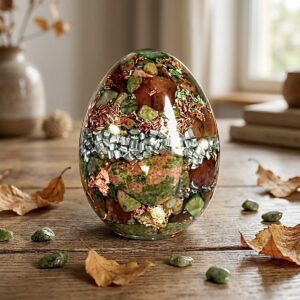 Oeuf orgonite Nouveau Monde