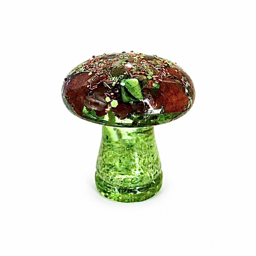 Champignon orgonite Nouveau Monde