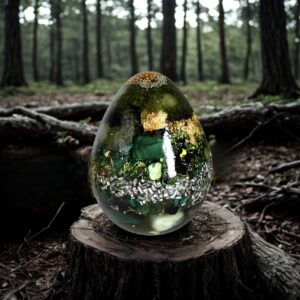 Oeuf orgonite Humanité