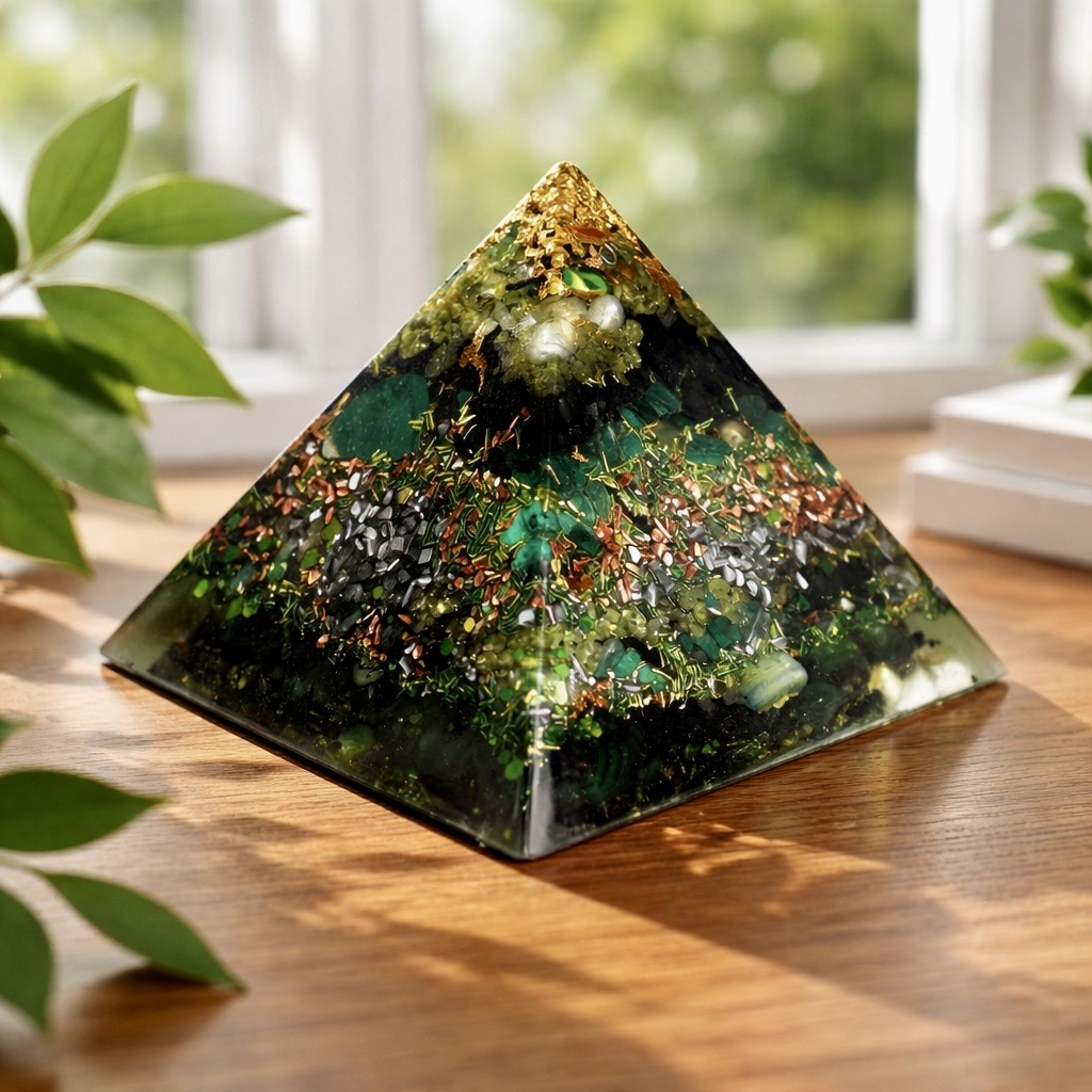 Pyramide orgonite Humanité