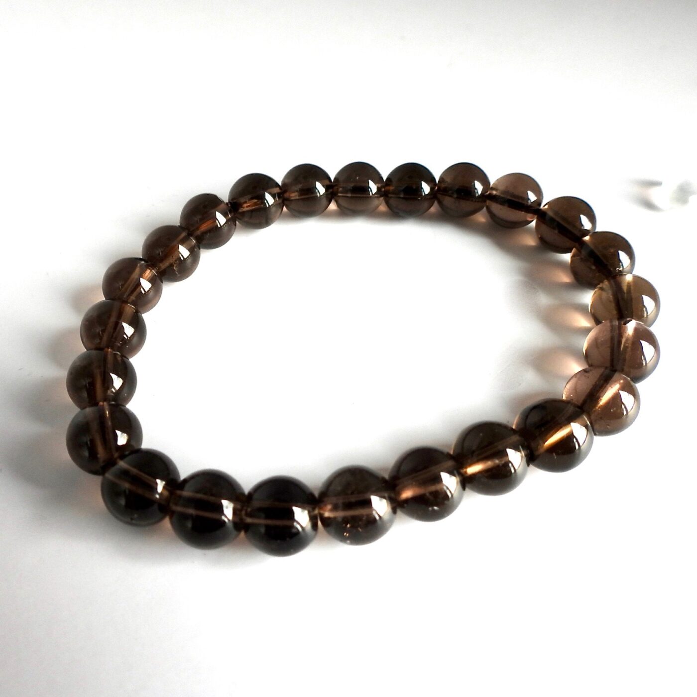 Bracelet en quartz fumé