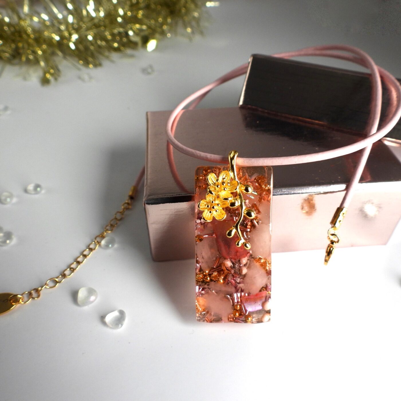 Pendentif orgonite rectangle Emotions