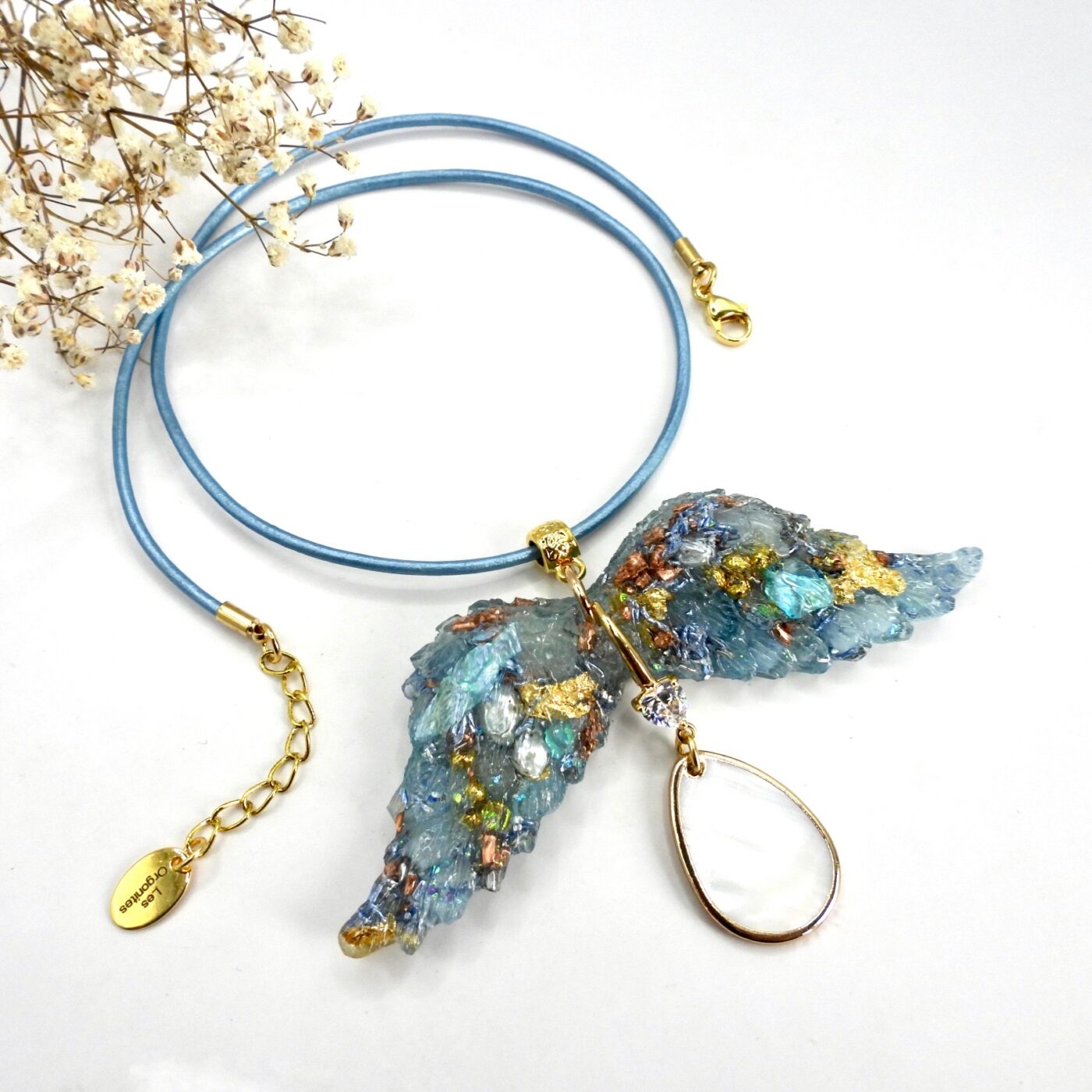 Ailes d'ange orgonite à porter