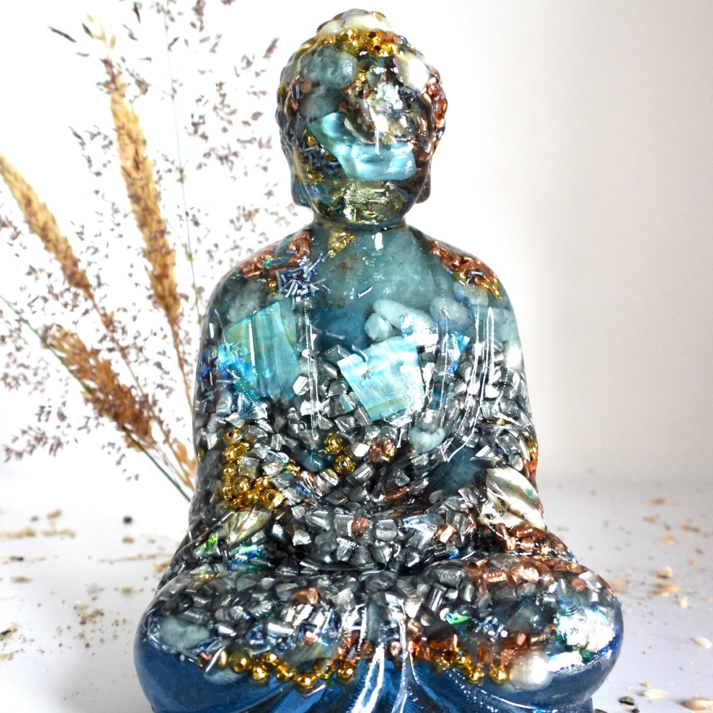 Bouddha orgonite Douceur Marine
