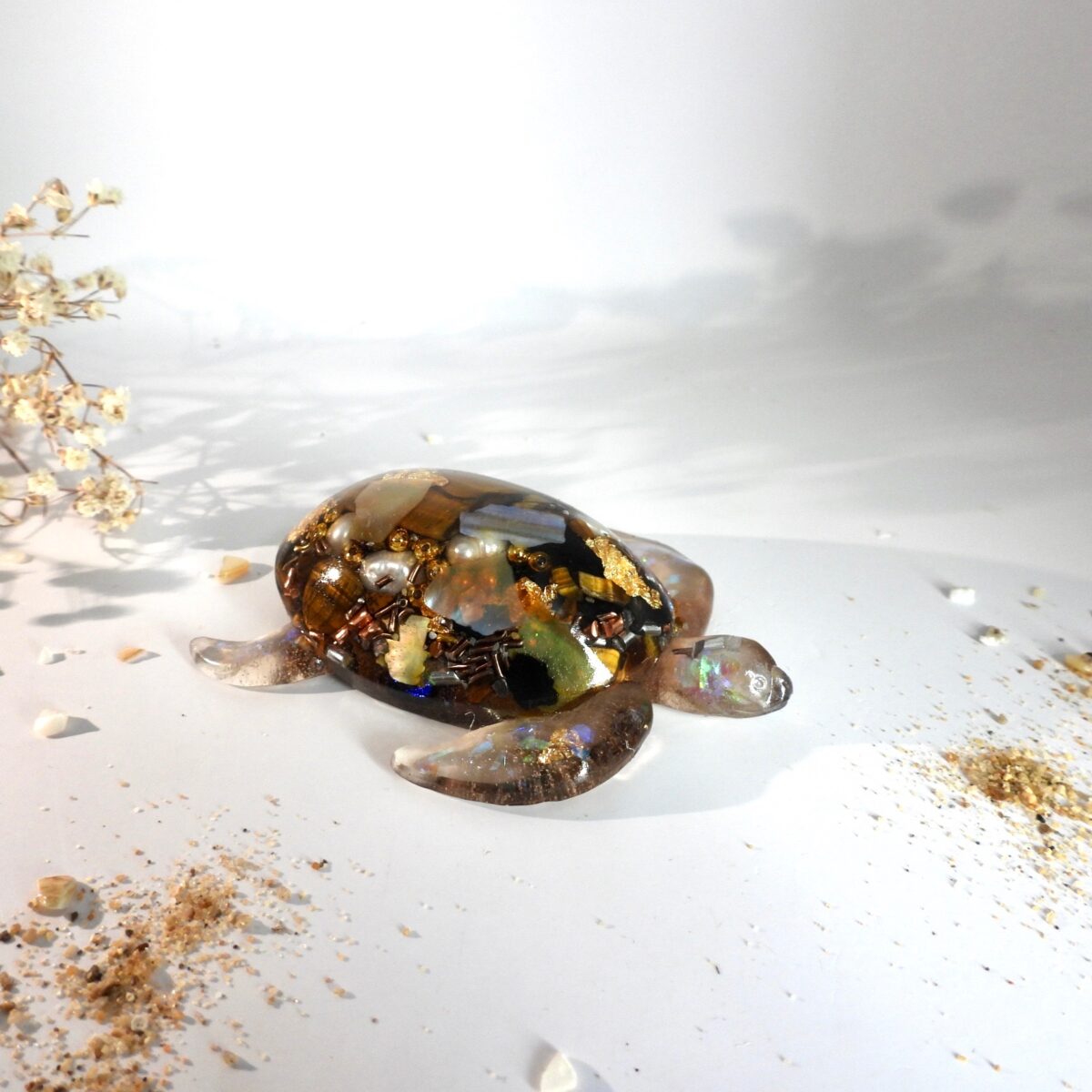 Tortue orgonite Terres de Sables