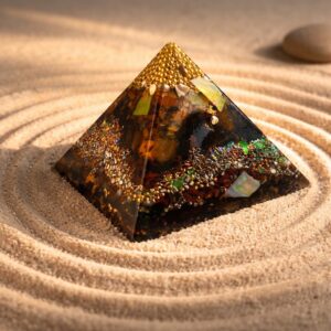 Orgonite pyramide Terres de Sables