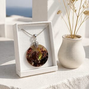 Pendentif orgonite Terres de Sables
