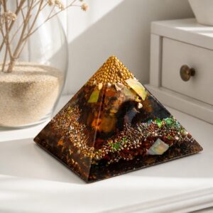 Orgonite pyramide Terres de Sables