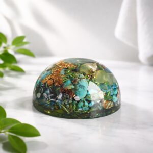 Orgonite Demi-sphère Régénération