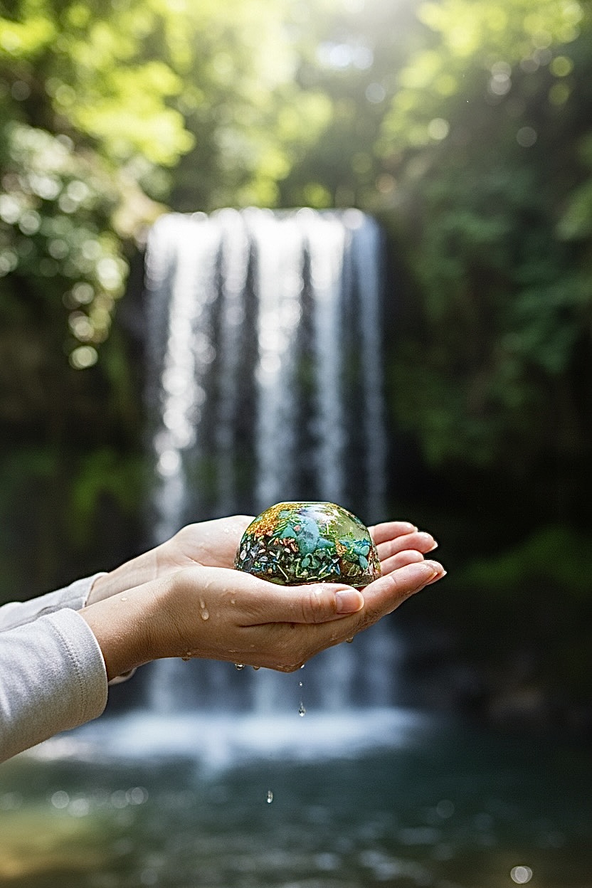 Orgonite Demi-sphère Régénération – Image 2