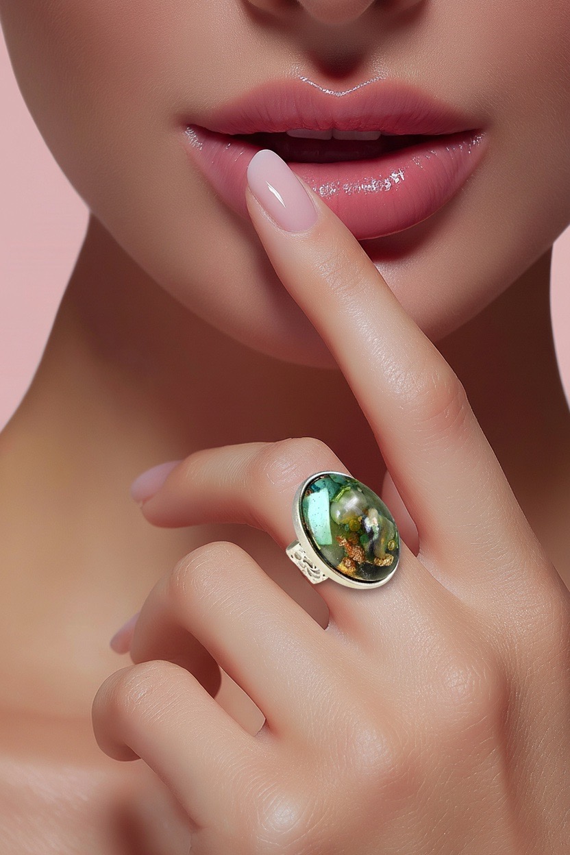 Bague orgonite Régénération – Image 2