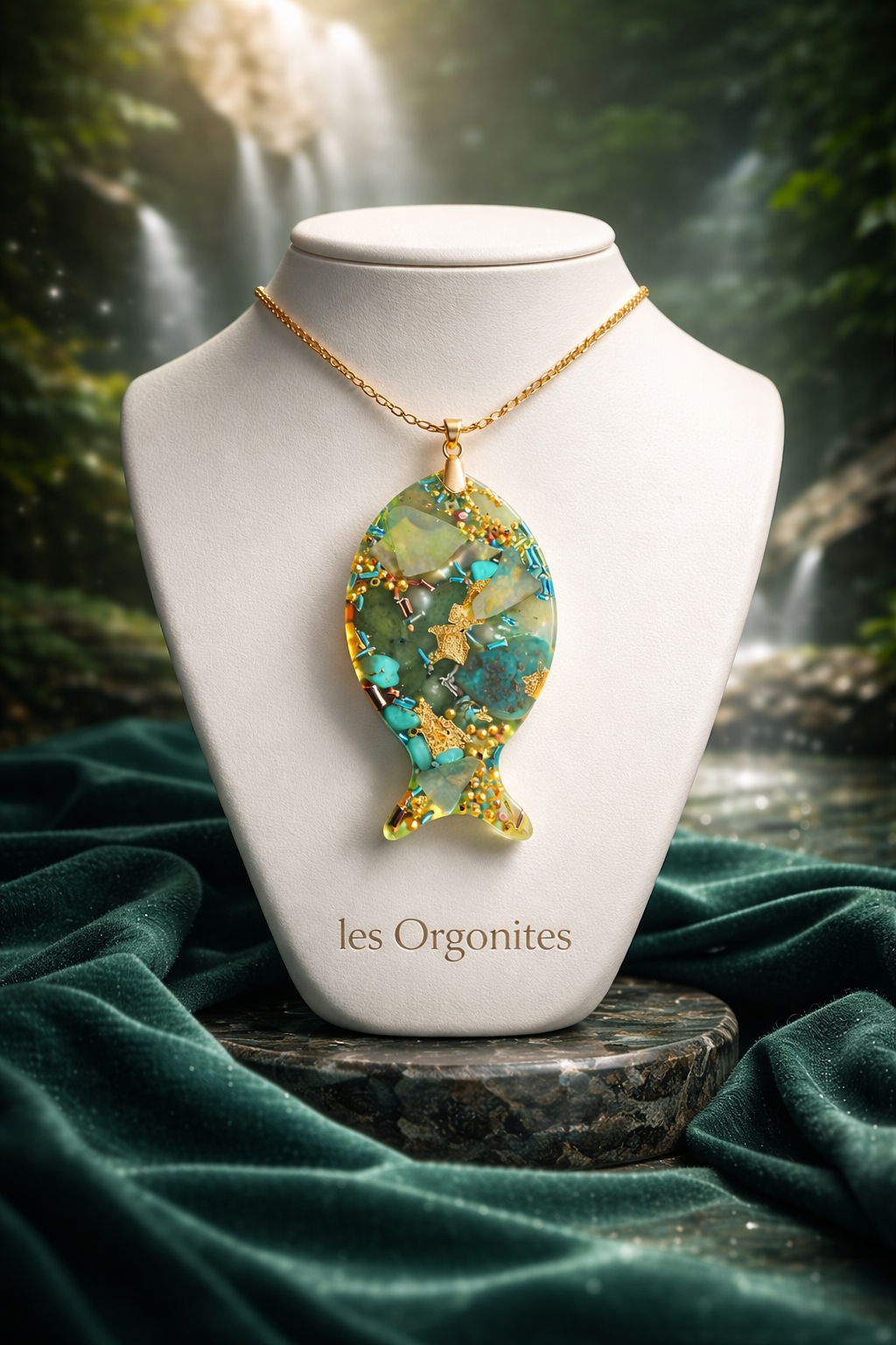 Pendentif poisson Régénération