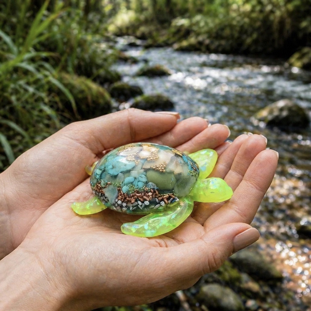 Tortue orgonite Régénération – Image 2