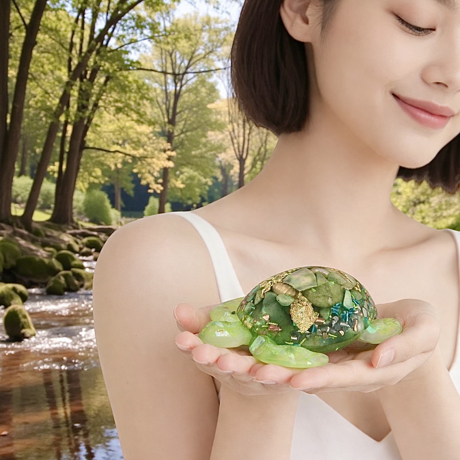 Tortue orgonite Régénération