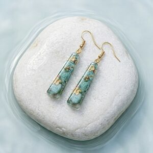 Boucles d'oreilles orgonite Kelly