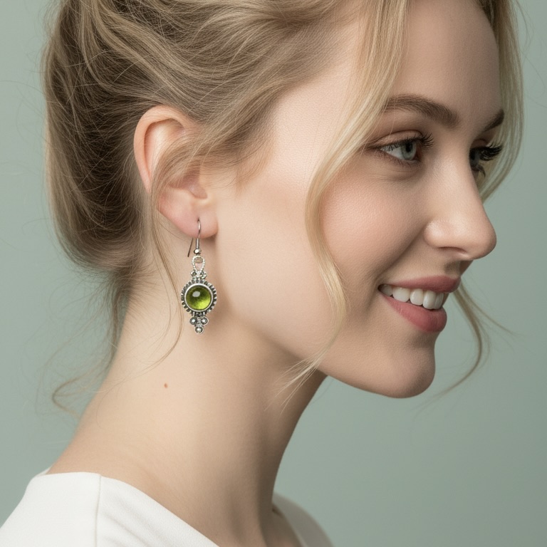 Petites boucles d'oreilles vintage – Image 2