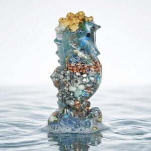 Hippocampe orgonite Douceur Marine