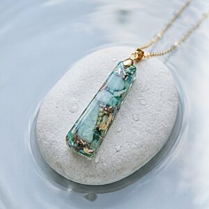 Pendentif Kelly amazonite