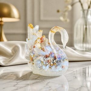 Orgonite cygne opalite