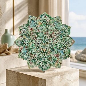 Mandala orgonite amazonite