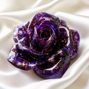 Orgonite rose améthyste