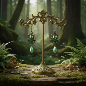 Boucles d'oreilles orgonite Brocéliande plusieurs couleurs
