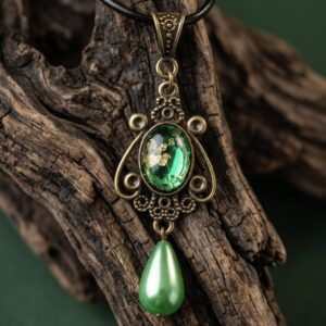 Pendentif orgonite Brocéliande