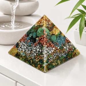 Orgonite pyramide chrysocolle