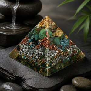 Orgonite pyramide chrysocolle