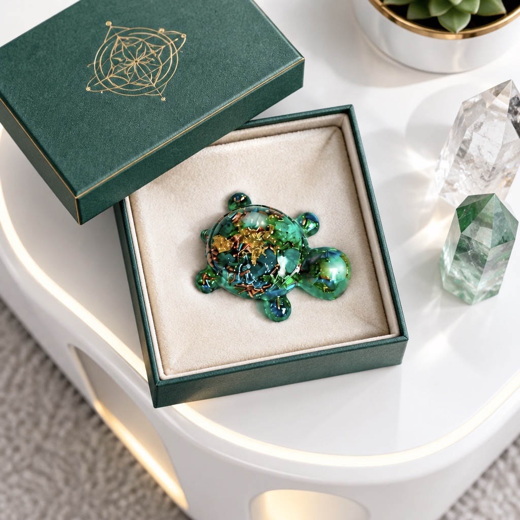Bébés tortue orgonite